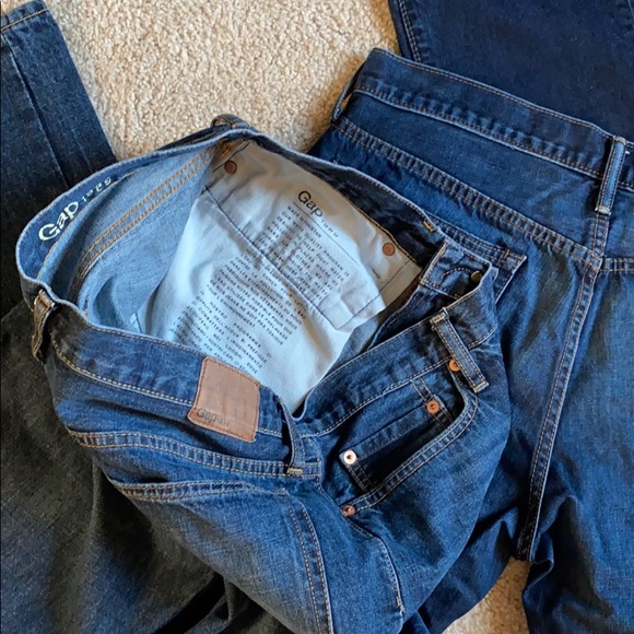 TWO PAIR men’s GAP jeans - Picture 6 of 7